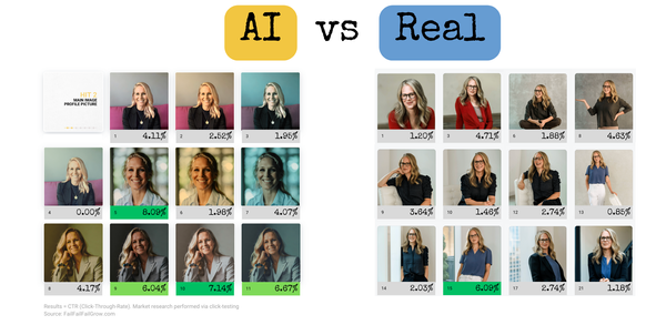 AI Enhanced Photos vs. Real: Data Reveals Which to Choose for your GTM Strategy